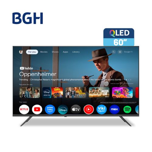 Smart TV BGH 60" QLED 4K Google TV B6026US7G