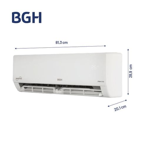 Aire Acondicionado Frío/Calor BGH Split Inverter 3139F BSI37WCNX