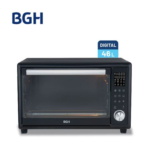 Horno Eléctrico BGH 46 Litros Digital Negro BHE46DN25I