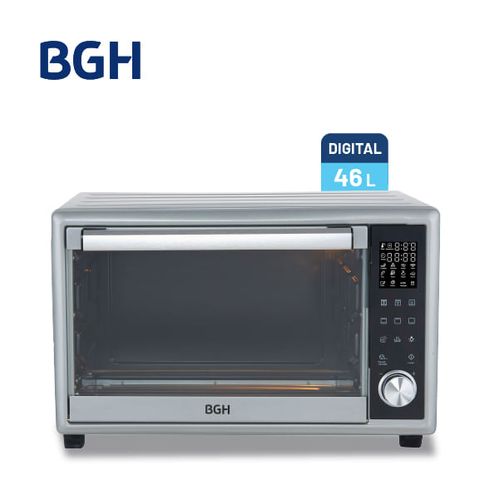 Horno Eléctrico BGH 46 Litros Digital Silver BHE46DS25I