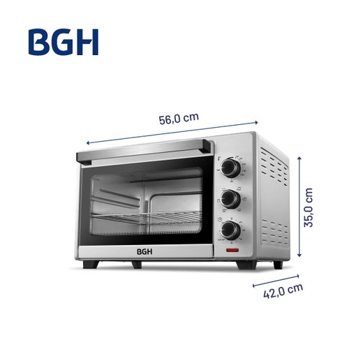 Horno Eléctrico BGH 45 litros BHE45S22