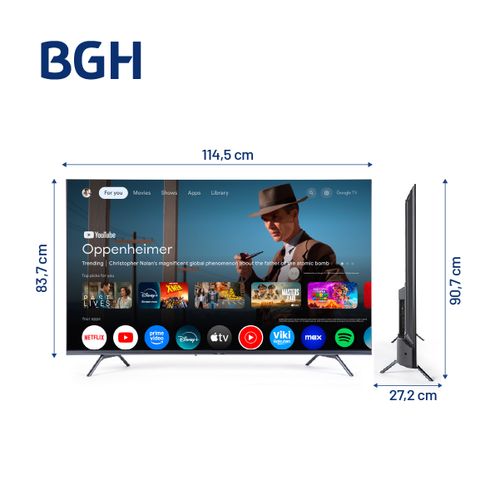 Smart TV UHD 4K 65" BGH Google TV B6524US6G