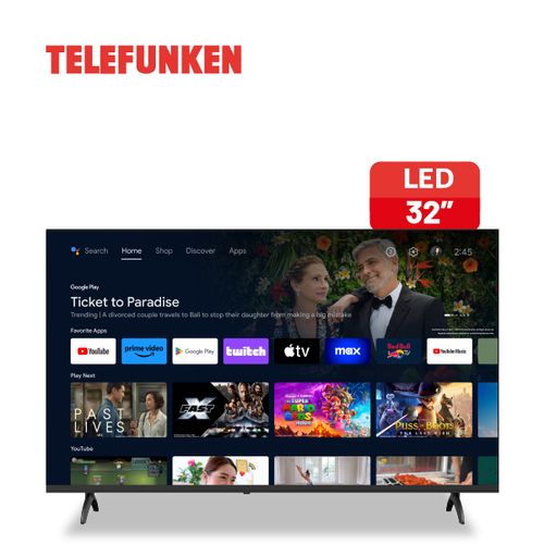 Smart TV HD 32" TELEFUNKEN ANDROID TK3225S5A