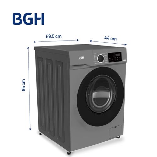 Lavarropas BGH Inverter Carga Frontal 6kg BWFE06S24AR