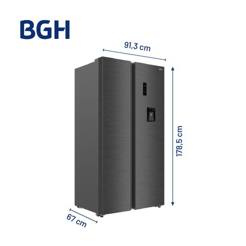 Heladera Inverter No Frost BGH 534L BRS540I2A