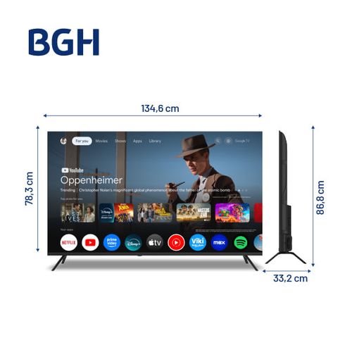 TV BGH 4K UHD 60" Google TV