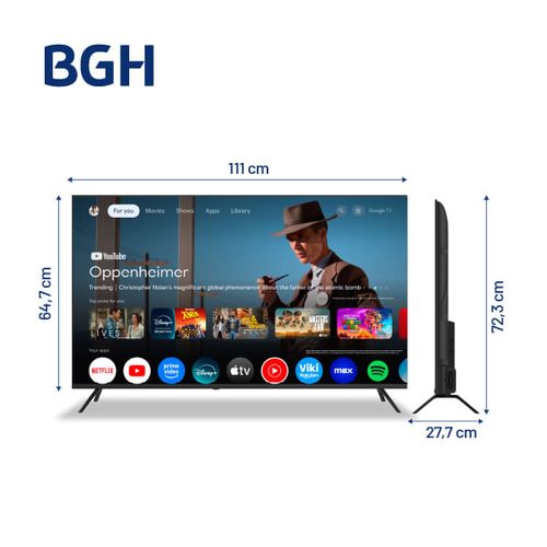 TV BGH 4K UHD 50" Google TV