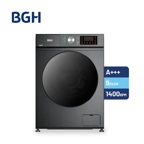 Lavarropas BGH Inverter Carga Frontal Silver 9kg