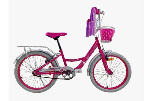 Bicicleta Avelino C/Canasta R20 Rosa