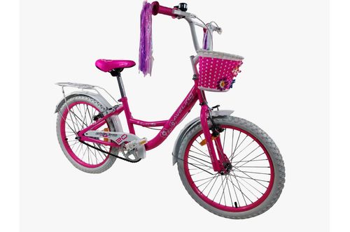 Bicicleta Avelino C/Canasta R20 Rosa