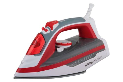 Plancha a Vapor Kanji KJH-PL2203 Rojo