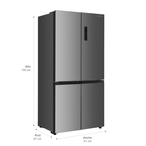 Heladera Multidoor Smartlife SBS630S4P No Frost Digit Inverter 630L