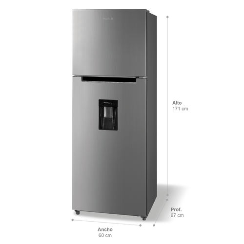 Heladera Smartlife RNF370SDINV con Dispenser No Frost Inverter 354L