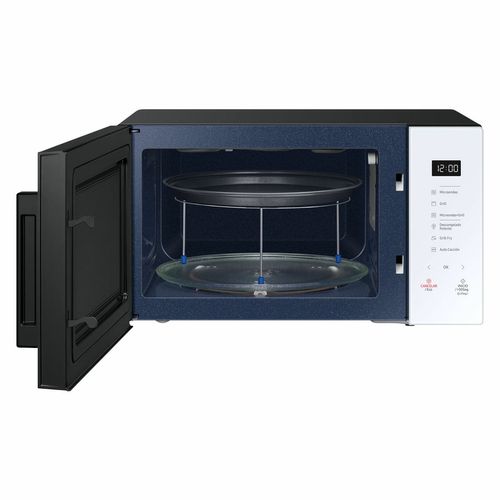Microondas Samsung BESPOKE Grill Fry Ceramico 30 L Blanco