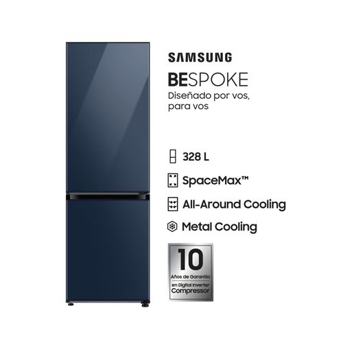 Heladera Samsung Bespoke 328LTS Glam Navy