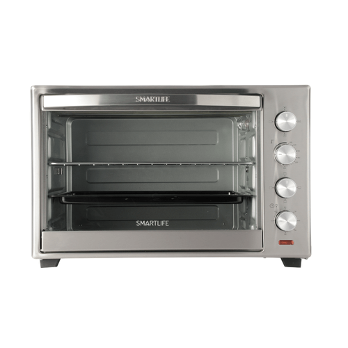 Horno Eléctrico Smartlife Con Convección y Spiedo 50 Litros